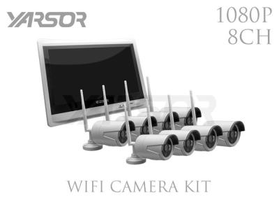 China Full HD 1080P Video Surveillance System , 2.0MP Outdoor NVR CCTV Kit For Hotel for sale