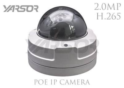 Cina Macchina fotografica della cupola del IP POE di 2 Megapixel, videocamera di visione notturna dell'interno di IP65 H 265 in vendita