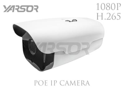 中国 H 265の弾丸POE IPのカメラ屋外2.0MP 50M IRの間隔の通りの保安用カメラ 販売のため