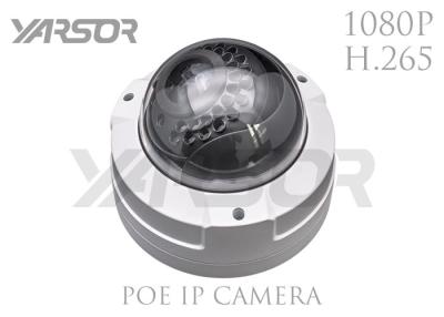 Cina Copra con una cupola la videocamera di sicurezza dell'interno di infrarosso la H 265 di sicurezza della macchina fotografica 1080P HD del IP di POE per la casa in vendita