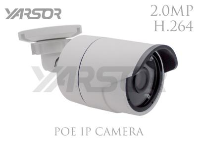 China Cámaras de vigilancia llenas de la bala de la lente IP66 de la cámara IP 2MP 3.6m m de HD 1080P POE en venta