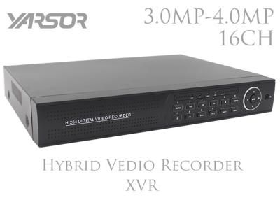 China 16CH 3.0MP/4.0MP llenos 5 en 1 detección de movimiento de la red del registrador de HD TVI DVR en venta