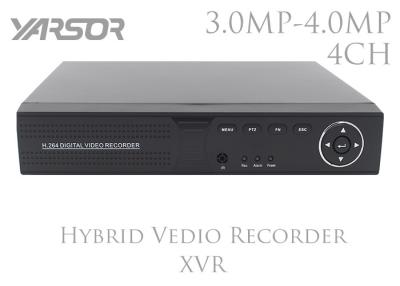 China 3.0MP / 4.0MP 5 In 1 XVR H 264 CCTV Video Recorder , 4 Channel Digital Video Recorder for sale