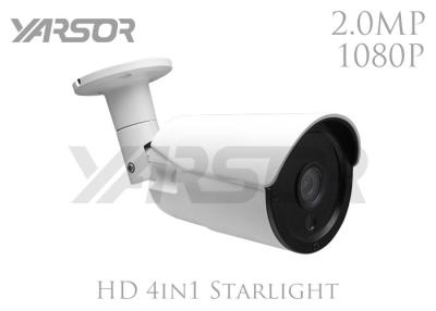 China Full HD IP Bullet Camera 2 Megapixel IR 20M H 264 4 IN 1 Starlight CCTV Camera for sale