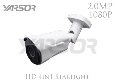 China 4 IN 1 1080P AHD Camera , H 264 Compressed Format Starlight Surveillance Camera for sale