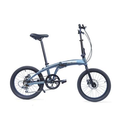 China Tour Road Bikes 20 Inch Shimano 6 Inch Lightweight Portable Foldable Speed ​​Bicycle Aluminum Alloy Folding Adult Bicycle for sale