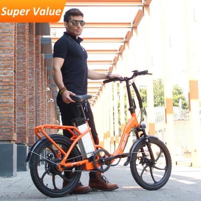 China Aluminum Alloy Price Lithium Battery Cheap Electric Bike 36V 250W Electric Bicycle 20 Inch Electric Folding Bike For Adults for sale