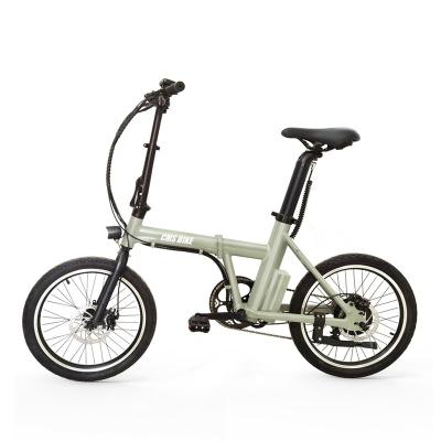 China City Folding Ebike OEM 20Inch 36V250W Warehouse Folding Bicicleta Electrica Lithium Battery Electric Bicycle E Bike Foldable Bike With 6 Speed for sale