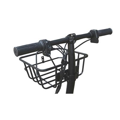 China Universal Steel Bike Front Basket Basket Convenient Bicycle Storage Basket For MTB 300*320*130mm for sale