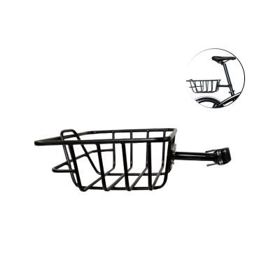 China Universal Removable Bicycle Storage Baskets Bicycle Luggage Basket Rear Bicycle Basket 300*320*130mm for sale