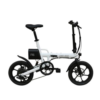 China OEM 36v Electric Folding Electric Mini Folding Ebike Pocket Bike Electric Kick Bike Lightweight Bike with Shimano 6 Speed for sale