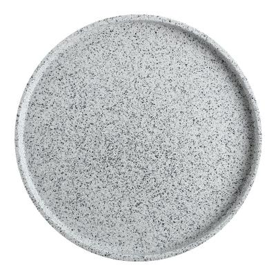 China Sustainable High Quality Durable Using Various Round Nordic Ceramic Dinner Plate for sale