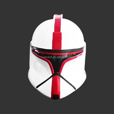 China Over 14 years old PHS Clone soldier red and white Thanksgiving/Christmas costume helmet from the film for sale