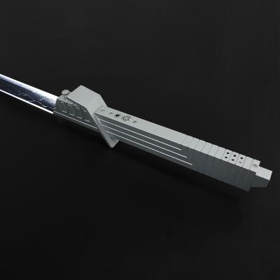 China Aluminium Alloy Polycarbonate PHSsaber Dueling version Dark Saber high quality metal hilt FOC light up sword for Sabine Wren Mandalorian for sale