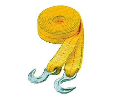 China 100%high tenacity polyester heavy duty emergency tow rope nylon recovery strap car for sale