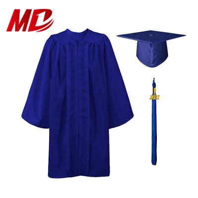 China Hot Selling Matte Royal Blue Preschool Graduation School Dress Up And Cover Up Tassel for sale