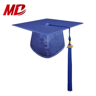 China 2021 Brilliant Sale Graduation Royal Blue Hat School For Adult for sale