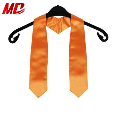 China High Quality School Kindergarten Graduation Scarf Plain Stole for sale