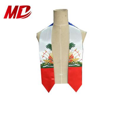 China School College Fashion Country Flag Graduation Stole Sash for sale