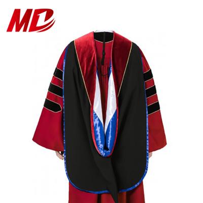 China Wholesale Doctoral School Graduation Cowls with Velvet - American Style for sale