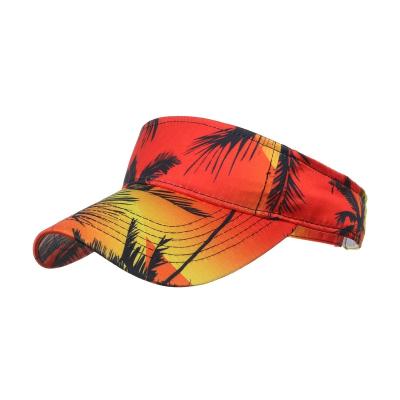 China Verified high quality men's beach tennis hat summer spring sale new product vacation style print hot empty top hat women wholesale for sale