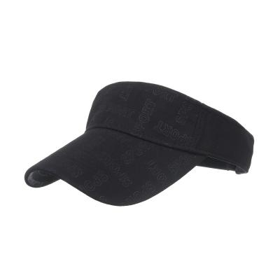 China Hot Sale Spring Summer New Product Character Embossed Empty Tennis Hat Golf Solid Color Women Sports Top Hat Custom Wholesale for sale