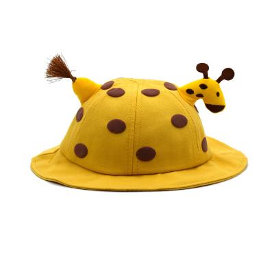 China Imitate High Quality Fashion Breathable And Comfortable Baby Hat Male Cartoon Fisherman Of Summer Style Animal Explosive Children's Sunscreen for sale