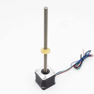 China External Type NEMA 17 Stepper Motor 1.8 Degree Two Phase Hybrid Stepper Motor For 3D Printer 42x42mm for sale