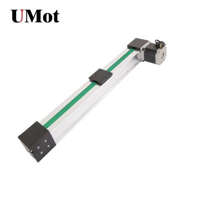 China 100mm-4000mm Single-axis Arm 100-3000mm Length Belt Drive Robotic (Customized) Linear Guide Rail For CNC Laser Cutting Machine for sale