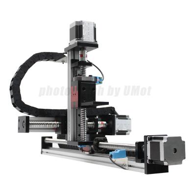 China 50-4000mm Multi-Axis Robot Cartesian Precision Ball Screw Linear Motion Gantry Module for CNC Laser 3D Printer for sale