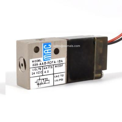 China MAC Solenoid Valve 33A-AAB-RDFA-1BA 33A-AAB-RDFA-1BA for sale