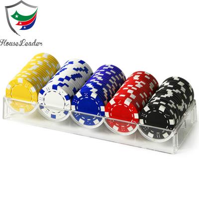 China 100pc Display Eco - Friendly Acrylic Poker Chip Rack for sale