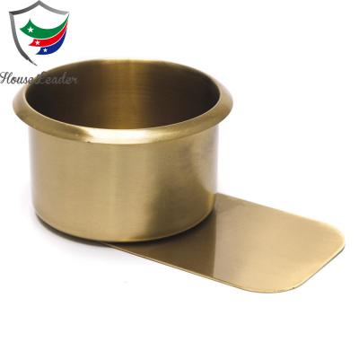 China Holding Cups Jumbo Size Brass Slide Under Drink Cup Holders for sale