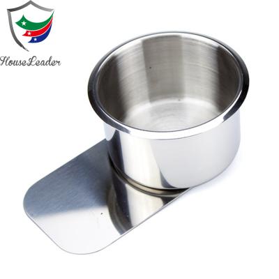 China Holding Cups Jumbo Size Stainless Steel Slide Under Drink Cup Holders for sale