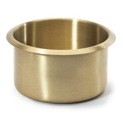 China Environment Friendly Jumbo Size Poker Table Brass Drop In Cup Holders for sale