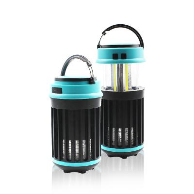 China Folding Multifunctional Lantern Mosquito Trap Zapper Insect Killer Outdoor Rechargeable Camping Ultraviolet Lamp With Hook for sale