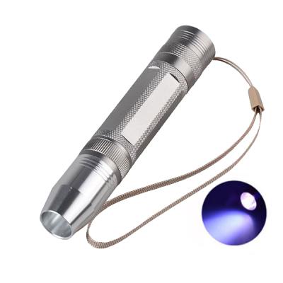 China Industrial Rechargeable 18650 365nm UV Led Torch Light Gem Detector for sale