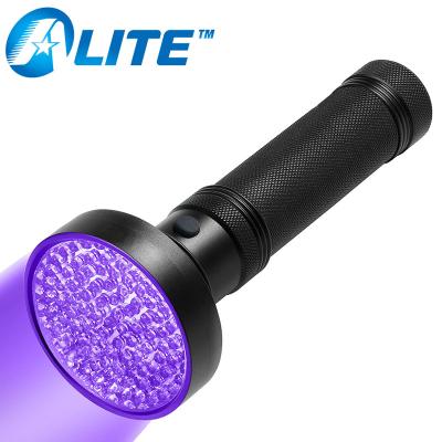 China Outdoor Camping Light 100 LED Blacklight Scorpion Super Bright UV Flashlight Detection for sale