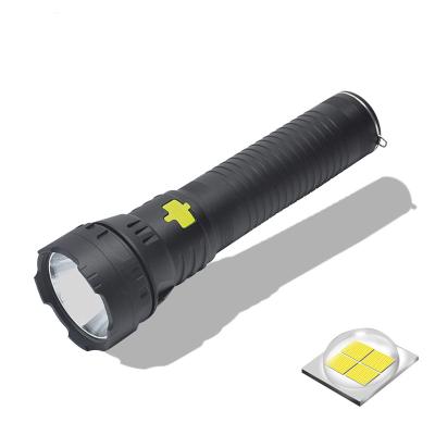 China USB 10000 Lumens Long Life Hunting Time Rechargeable Searchlight XHP70 LED Flashlight C Type Emergency Torch Include 8000mah Battery for sale