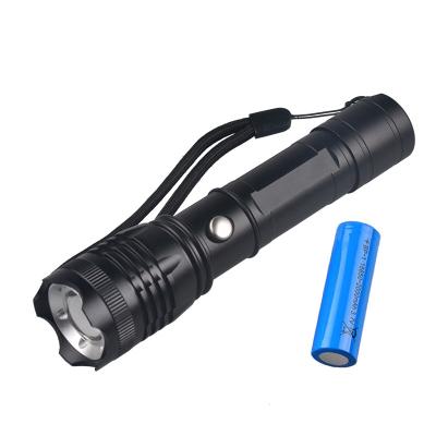 China Wholesale Tactical Powerful Buzzing Strobe Portable Rechargeable Linternas Camping Light With Safety Hammer for sale