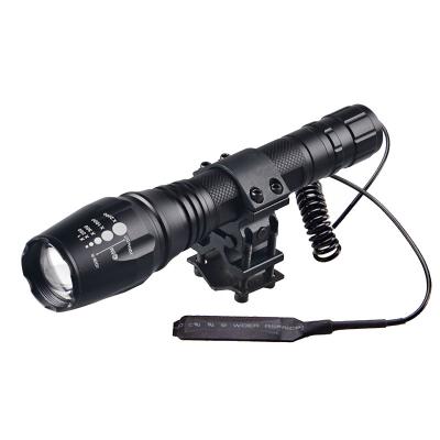 China XML T6 Camping Remote Control Tactical Light Led Gun Weapon Mount Flashlight for sale