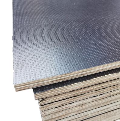 China Industrial High Quality Modern Indoor Black Film Faced Anti Slip Plywood 18mm for sale