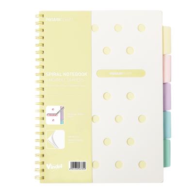 China Best-selling 80-Sheet A4 Size Hardcover Book A4 Spiral Notebook Personalized Notebook Spiral Notebook for sale