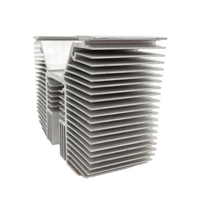 China Radiator AL Custom Aluminum Heat Sink Profile High Power Heatsink Aluminum Extrusion Good Price for sale