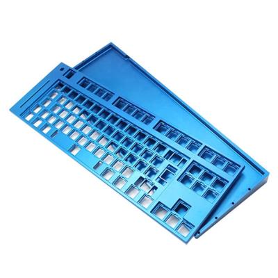 China Aluminum AL Oem Keyboard Cnc Anodized Aluminum Machining Parts for sale