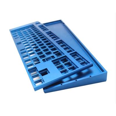 China Aluminum AL High Precis Anodized Aluminum Mechanical Keyboard Cnc Machining Part for sale