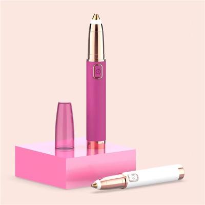 China 2022 Protable New Design Women USB Eyebrow Shaper Trimmer Portable Rechargeable Electric Eyebrow Epilator mini for sale