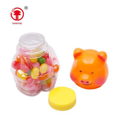 China Halal soft candy jelly bean toy pig shape candy china normal candy manufacturer lovely pig for sale