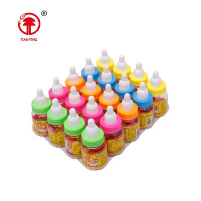 China Driver Bottle Candy Normal Jelly Bean Candy with Colorful Baby Nipple Candy Fruit Jelly Bottle Candy Candy for Kids for sale