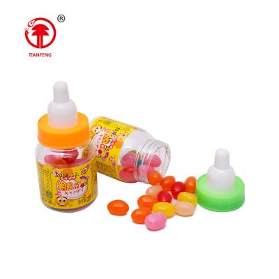 China Natural Halal Candy Manufacturers Customer Designs Healthy Flavored Soft Jelly Bean Candy Hard Candy for sale